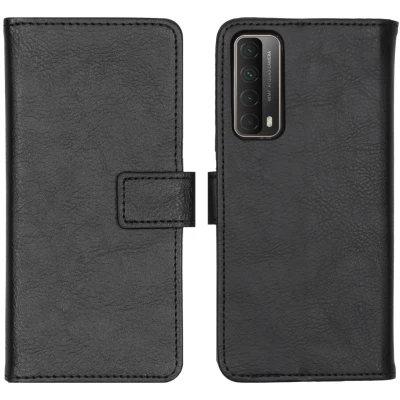 Afbeelding van iMoshion Hoesje Geschikt voor Huawei P Smart (2021) Met Pasjeshouder Luxe Bookcase Zwart