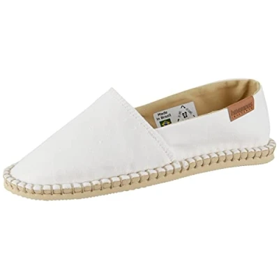 Afbeelding van Havaianas Origine IV uniseks sandaal met espadrille kooi, Wit