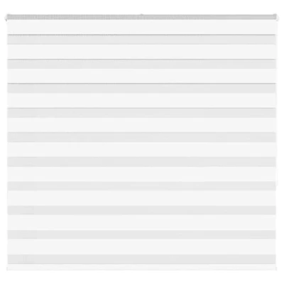 Afbeelding van vidaXL Zebra rolgordijn 160x150 cm stofbreedte 155,9cm polyester wit