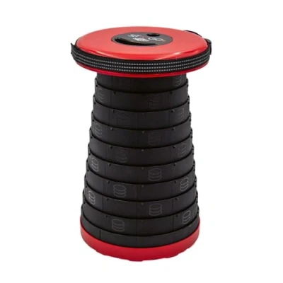 Afbeelding van WEDO SITTOGO®NXT Telescopische kruk, TÜV &amp; GS getest, tweede generatie, verbeterd gewicht, draagvermogen 1,27 kg, 150 kleur rood