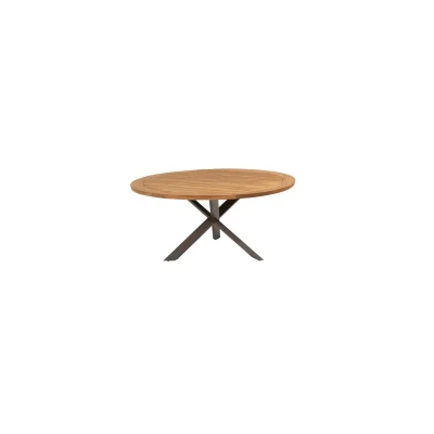 Afbeelding van 4so Taste Prado dining tafel teak terre dia. 160 cm