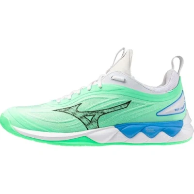 Afbeelding van Mizuno WAVE Luminous 3 Volleybalschoenen, Maat: 37, Mint/black/blue Textiel/ synthetisch