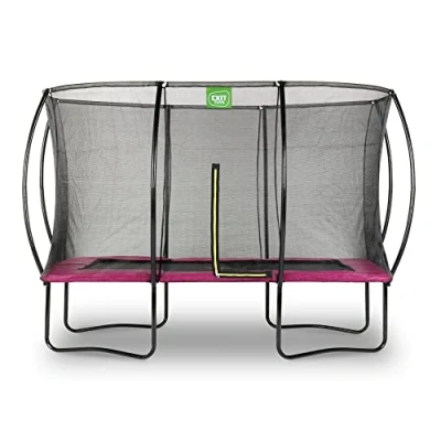 Afbeelding van EXIT Silhouette trampoline 244x366cm roze