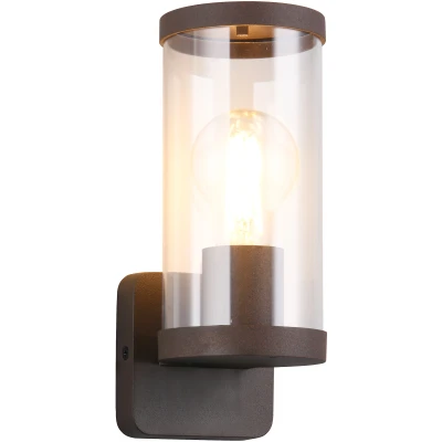 Afbeelding van REALITY BONITO Wandlamp Roestkleur excl. 1x E27 4W Bewegingsensor Buitenverlichting IP44