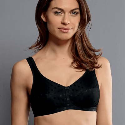 Afbeelding van Anita Airita Comfort Tshirt BH, Dames, Maat: 75B, Schwarz
