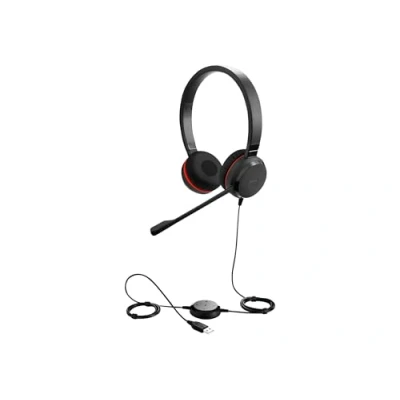 Image de Jabra Evolve 30 II MS stereo Micro casque sur oreille filaire USB C, A isolation acoustique Certifié pour Microsoft Teams