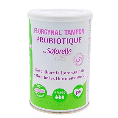 Afbeelding van Saforelle Florgynal Compact Applicator Pad 9 Super