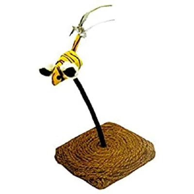 Afbeelding van Cattoy Mouse on pedestal kattenspeelgoed