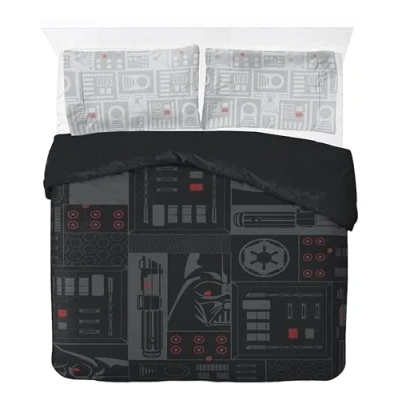 Afbeelding van Jay Franco Star Wars Darth Vader beddengoed van 100% katoen met kussenslopen 50 x 70 cm