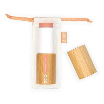 Afbeelding van ZAO Navulbare Blush Stick 843 Iriserend Koraal Biologisch Veganistisch