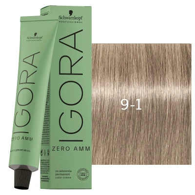 Afbeelding van Schwarzkopf Igora Zero AMM 9 1 60ml