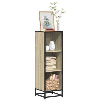 Afbeelding van vidaXL Boekenkast 33,5x33x107,5 cm bewerkt hout sonoma eikenkleurig