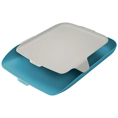 Afbeelding van Brievenbak Leitz Cosy met desk organiser blauw