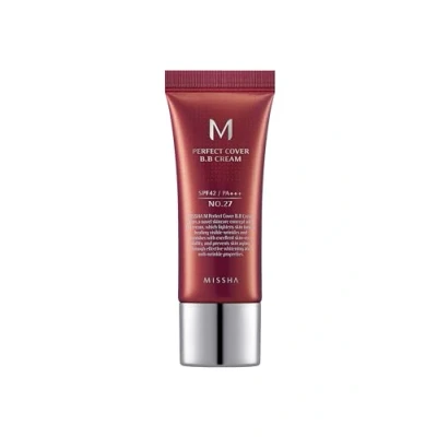 Afbeelding van MISSHA Perfect Cover BB Cream SPF42 PA+++ 20 ml #27 Honey Beige