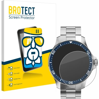 Afbeelding van BROTECT AirGlass kogelwerende glasfolie, Smartwatch beschermfolie, Transparant