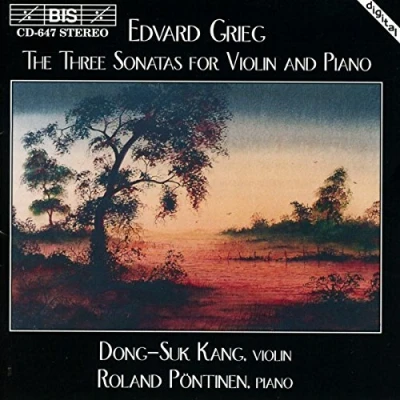 Afbeelding van Dong Suk Kang, Roland Pöntinen Grieg: The Three Sonatas For Violin And Piano (CD)