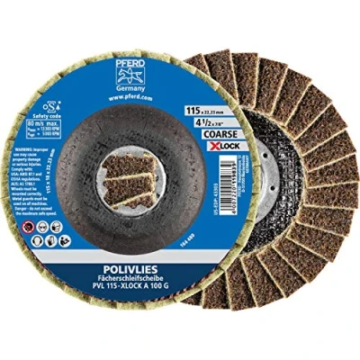 Afbeelding van PFERD 44694201 Polivlies lamellenschijf PVL korund Diameter 115 mm 5 stuk(s)