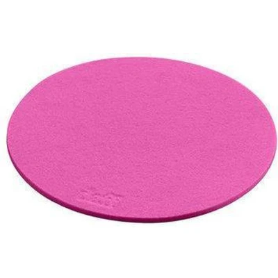 Afbeelding van Onderzetter van vilt, rond, 20 cm, roze.