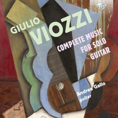 Afbeelding van Andrea Gallo Viozzi: Complete Music For Solo Guitar (CD)