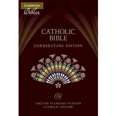 Afbeelding van ESV CE Catholic Bible, Cornerstone Edition, Burgundy Imitation Leather, ESC662:T
