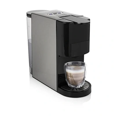 Image de Cafetière à Dosette Princess 01.249451.01.001 Nespresso Dolce Gusto Lavazza a Modo Mio &amp; E.S.E Inox