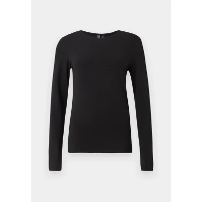 Afbeelding van Pieces Pcsirene TEE Longsleeve, Dames, Maat: Medium, Black