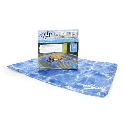 Afbeelding van All For Paws Chill Out Koelmat Blauw Hondenverkoeling 50x40 cm