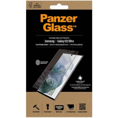 Image de PanzerVerre Verre Trempé Edge to Protection d&#039;écran Samsung Galaxy S22 Ultra