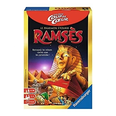 Afbeelding van Ravensburger Ramses Bordspel Kinderen en ouders Verzamel geheugenspel Compact boxformaat Van 2 tot 4 spelers vanaf 5 jaar Gemengd 22332 Franse versie