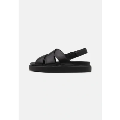 Afbeelding van Clarks Aristella SUN Sandalen, Dames, Maat: 39, Black Leer