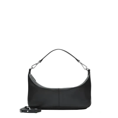 Afbeelding van Liebeskind Berlin Paris Biker S Black Hobo voor dames, zwart, S, zwart.