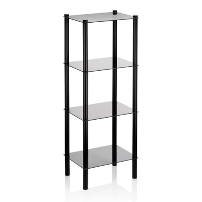 Afbeelding van Kast, 107 cm, Hoog, Metaal, Zwart Kela Lars