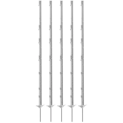 Afbeelding van Ako Weidepaal Classic Dubbel 156cm Wit 5 Stuks