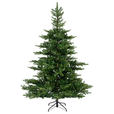 Afbeelding van Everlands Kunstkerstboom Grandis Fir Kerstboom Ø150x210 cm Groen Tips 2326