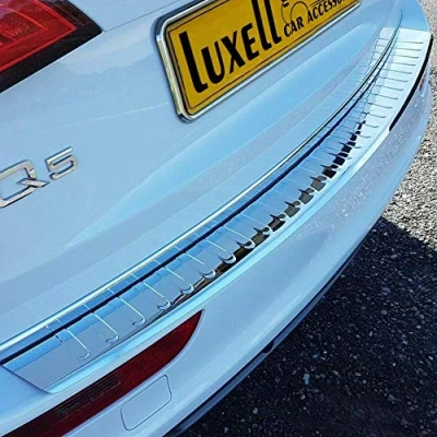 Afbeelding van Roestvrij staal Chrome Achterbumper Protector Guard voor Q5 8R