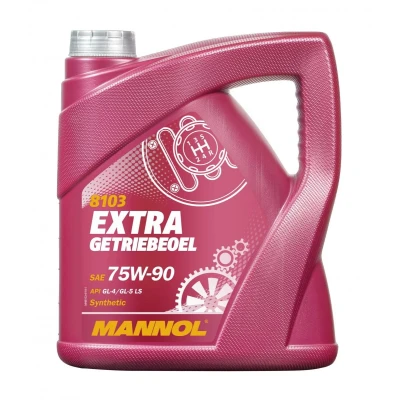 Afbeelding van MANNOL Extra GL5, Getriebeoel MN8103 4 Versnellingsbakolie 75W 90 Synthetische olie TOYOTA: Supra III, Land Cruiser Prado