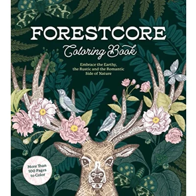 Afbeelding van Chartwell Coloring Books Forestcore Book