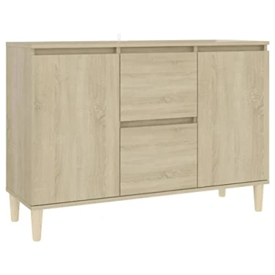 Afbeelding van vidaXL Dressoir, sonoma eik, 103,5 x 35 70 cm, Spaanplaat
