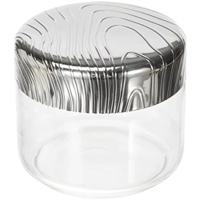 Afbeelding van Alessi Veneer voorraaddoos D10.5cm H13cm inox