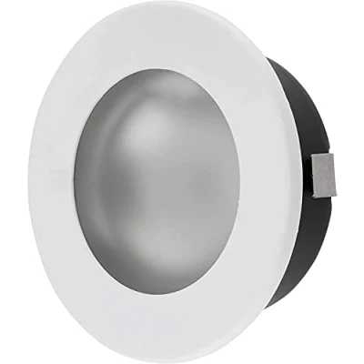 Afbeelding van ADAKAT Volledig metalen inbouwspot G4 12 V, glazen deksel