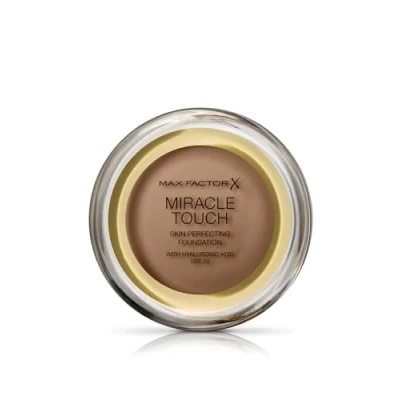 Afbeelding van Max Factor Miracle Touch Skin Perfecting Foundation 097 Toasted Almond