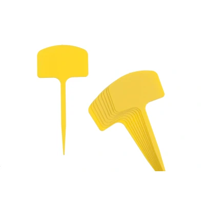 Afbeelding van Nature Plaatetiketten Kweekbenodigdheden 0.2x5.5x12.5 cm Geel 10 stuks