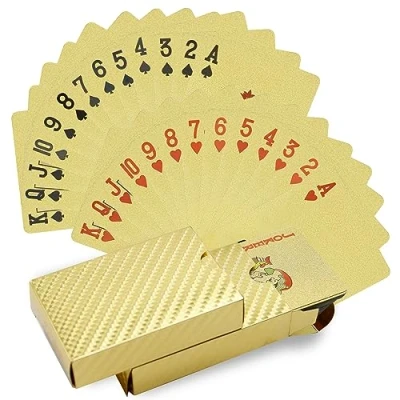 Afbeelding van CCLIFE 108 stuks pokerkaarten van kunststof, waterdicht, cool