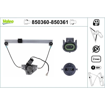 Afbeelding van Valeo Raammechanisme 850360