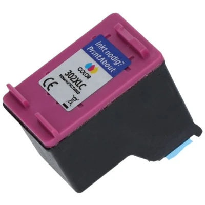 Afbeelding van Huismerk HP 302XL (F6U67AE) Inktcartridge 3 kleuren Hoge capaciteit