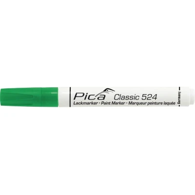 Afbeelding van Pica 524/36 Classic Industrie verf/lak marker Groen 2 4 mm rond