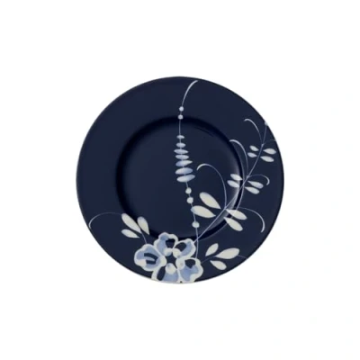 Afbeelding van Villeroy &amp; Boch Vieux Luxembourg Brindille Ontbijtbord 22 Cm Donkerblauw