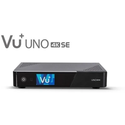 Afbeelding van Vu+ Uno 4K SE TV Kabel set top box Full HD Zwart