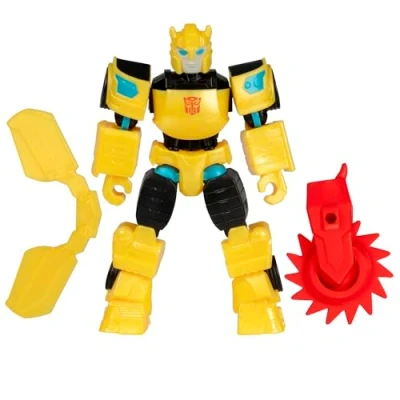 Afbeelding van MixMashers Bumblebee Aanpasbaar actiefiguurtje om te mixen en matchen met accessoires Transformers Vanaf 4 jaar