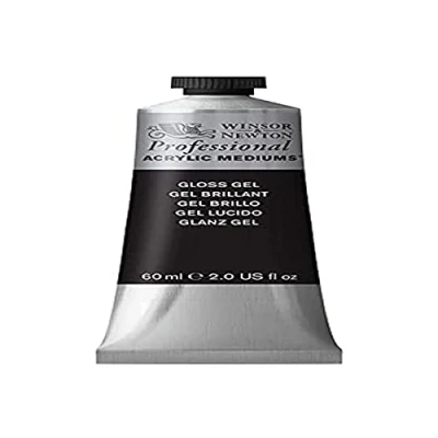 Afbeelding van Winsor &amp; Newton 3020914 tube met 60 ml glansgel verbetert de transparantie, diepte en glans van acrylverf